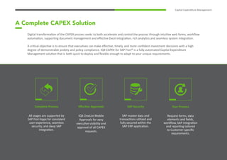 SAP CAPEX Solution: IQX E-Book | PDF | Business Accounting & Finance ...