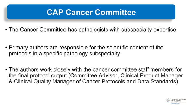 CAP_Foundation_Cancer_Protocols_June2023.pdf | Cancer | Diseases and ...