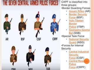 Central Armed Police Forces and CPOs.pptx