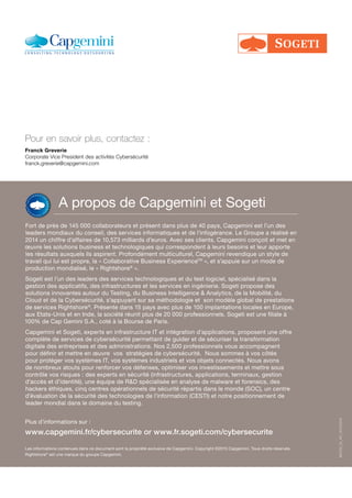 Capgemini and sogeti services