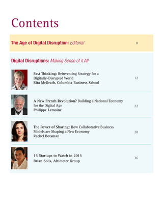 Strategies for the Age of Digital Disruption #DTR7 | PDF