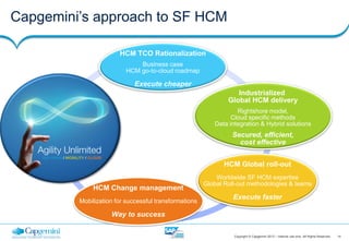 Capgemini SAP Cloud People - Global capabilities and offerings | PDF