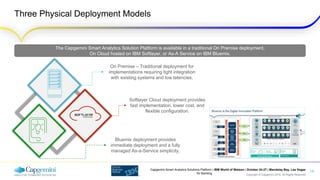 Capgemini Smart Analytics Solutions Platform for Banking | PPTX