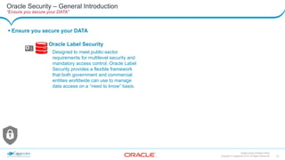 Capgemini technology vision for Oracle Database Security | PPTX