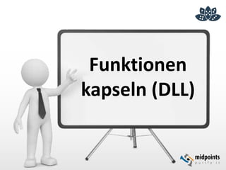 Funktionen
kapseln (DLL)
 