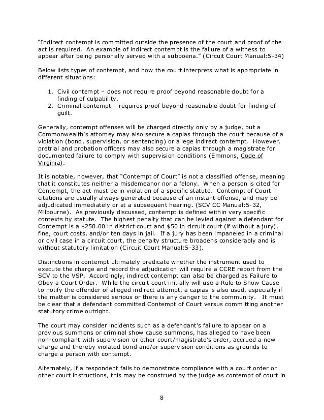 court summons sample letters