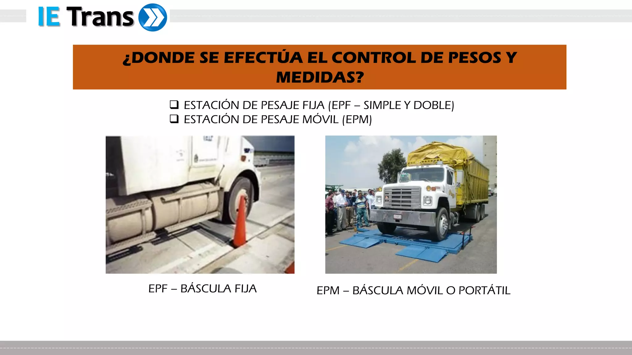 Capacitación Pesos y Medidas Vehiculares