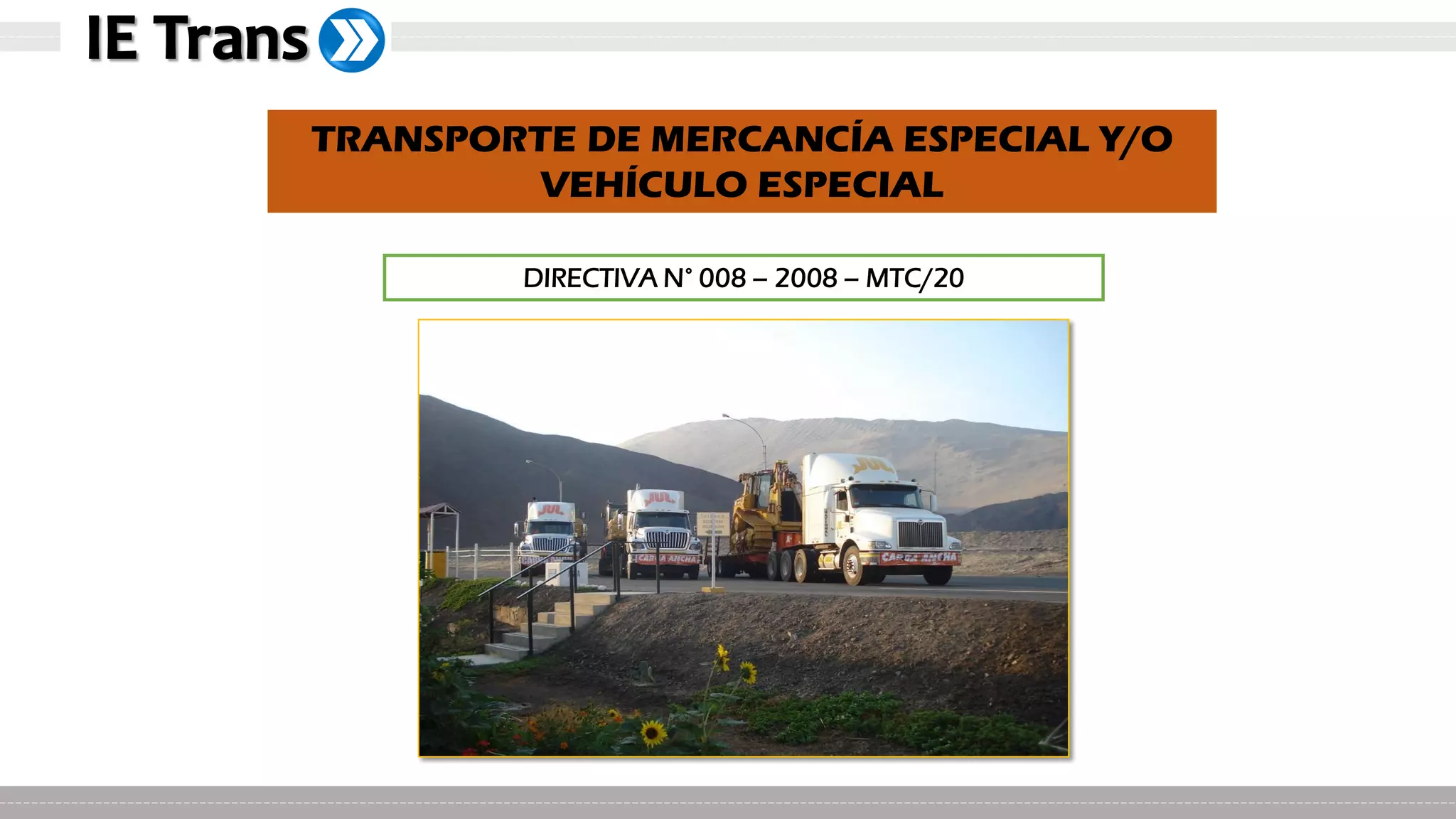 Capacitación Pesos y Medidas Vehiculares