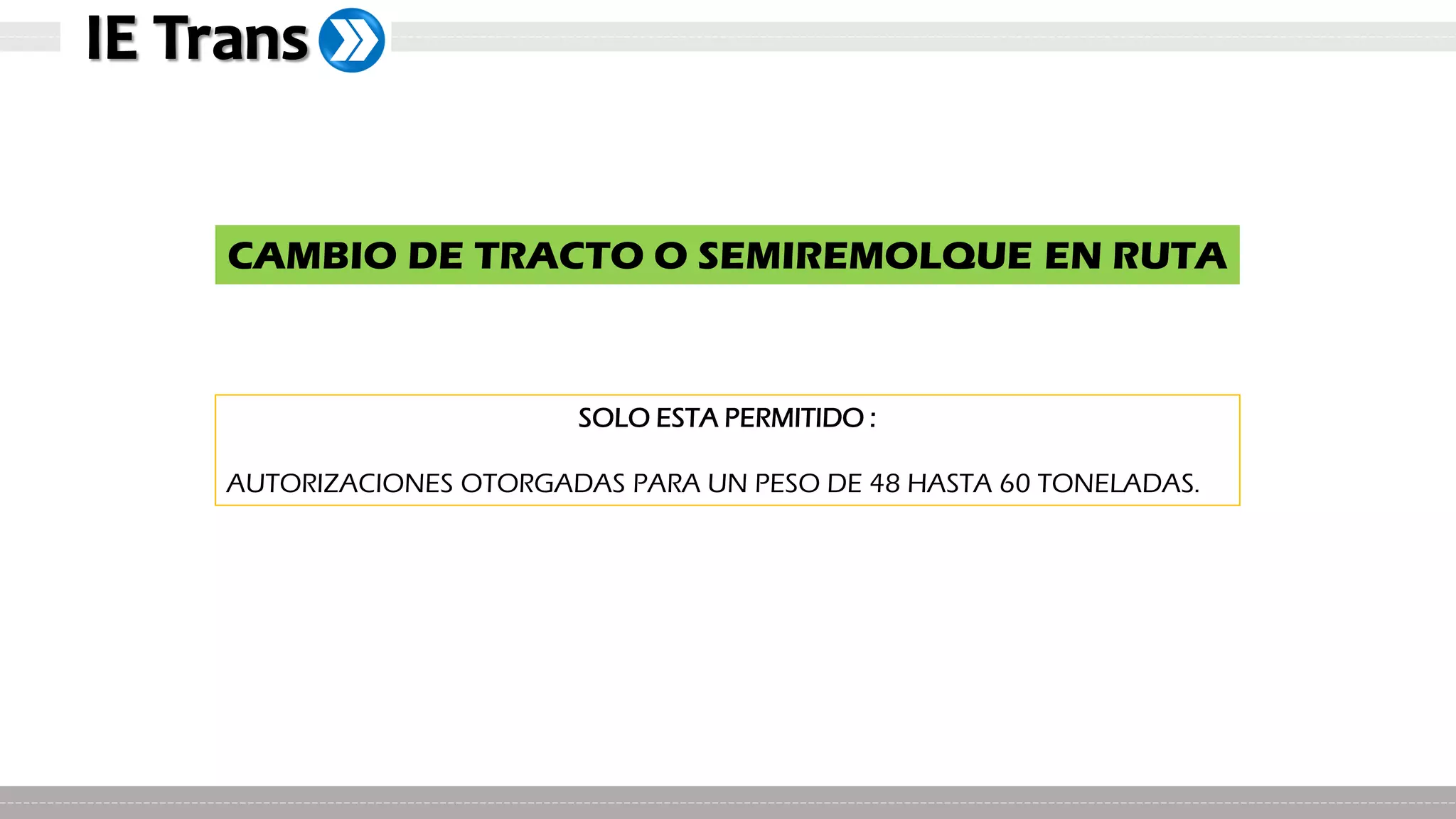 Capacitación Pesos y Medidas Vehiculares