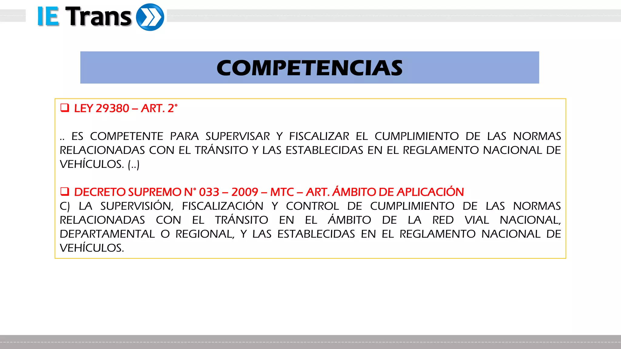 Capacitación Pesos y Medidas Vehiculares