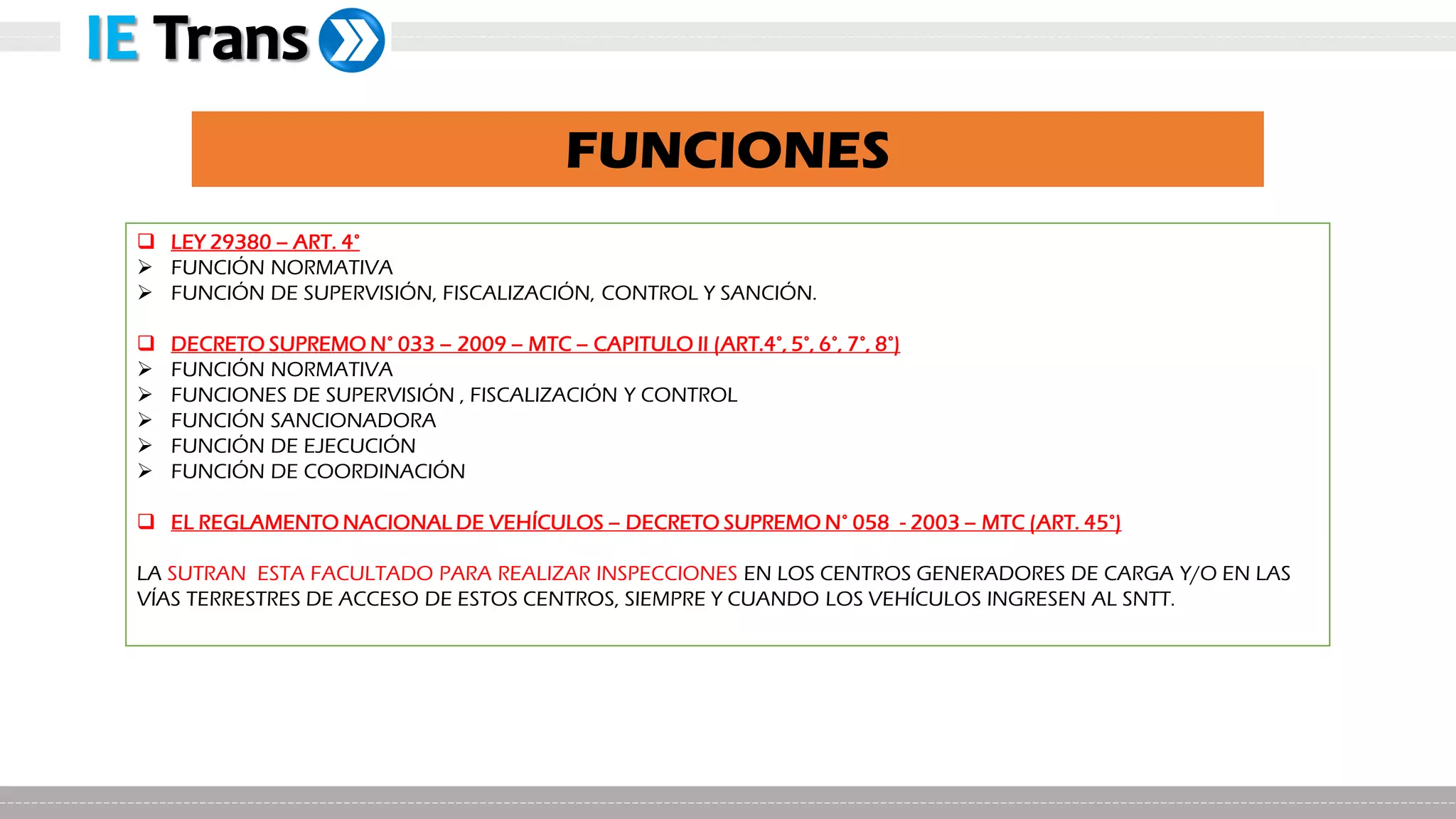 Capacitación Pesos y Medidas Vehiculares