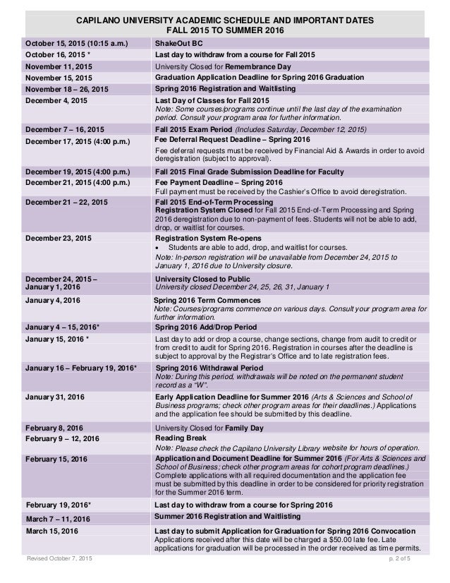 Mannheim uni semester dates