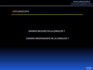 Capilaroscopia 2007