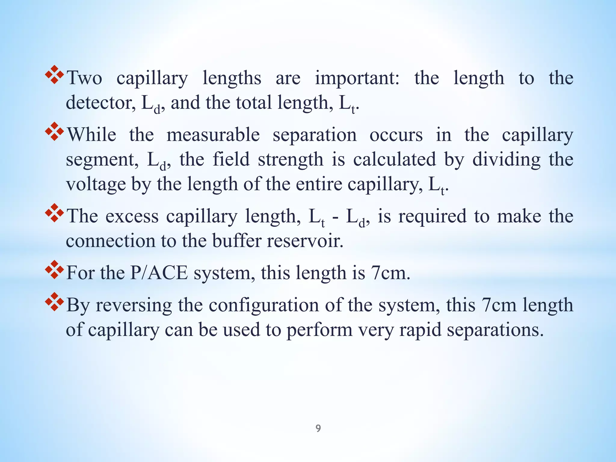Capillary electrophoresis | PPTX