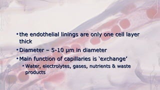 Capillary function | PPT