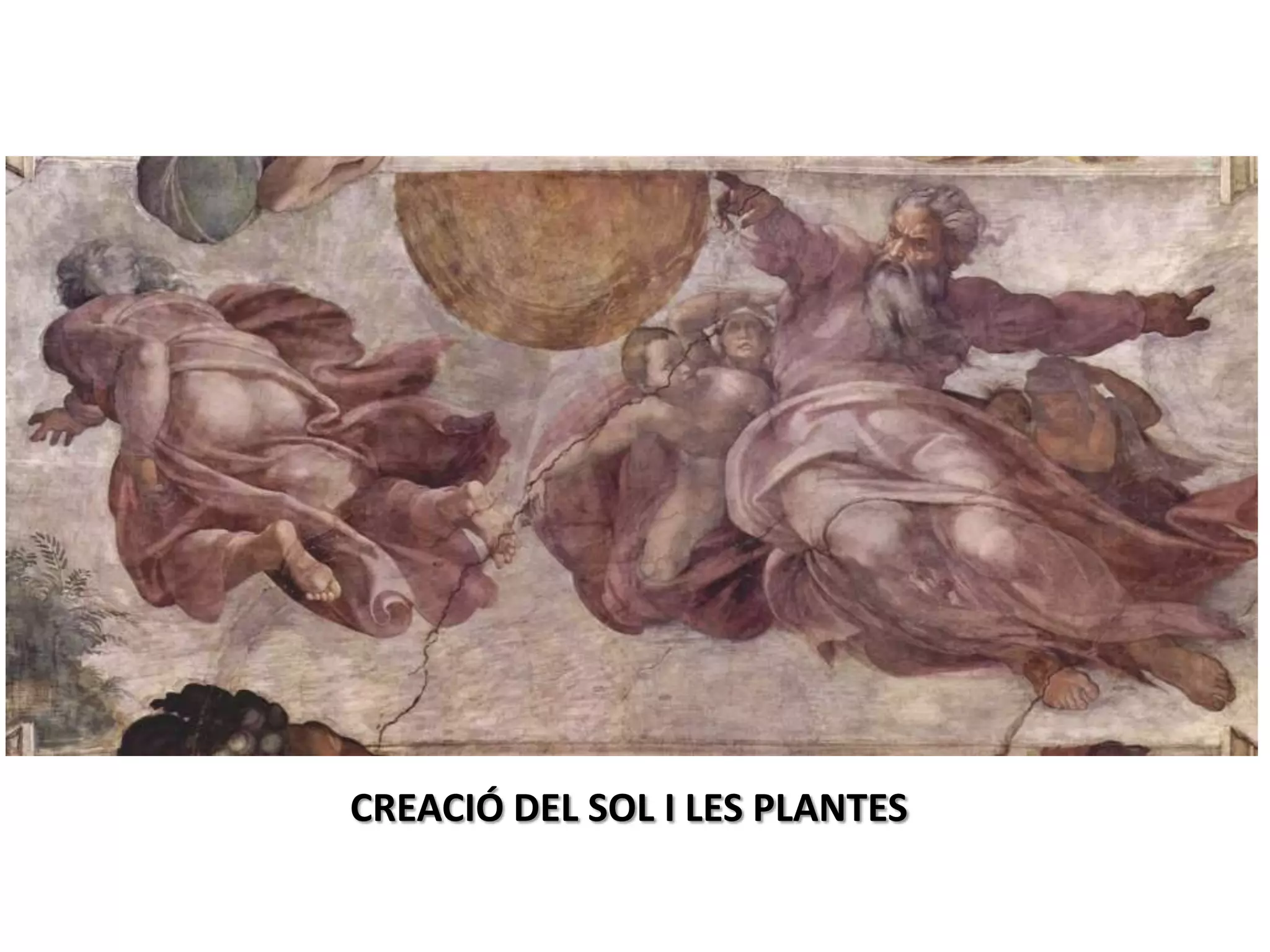 CREACIÓ DEL SOL I LES PLANTES

 