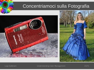 Concentriamoci sulla Fotografia




Luigi Gallerani         Understanding Color Management   15/71
 