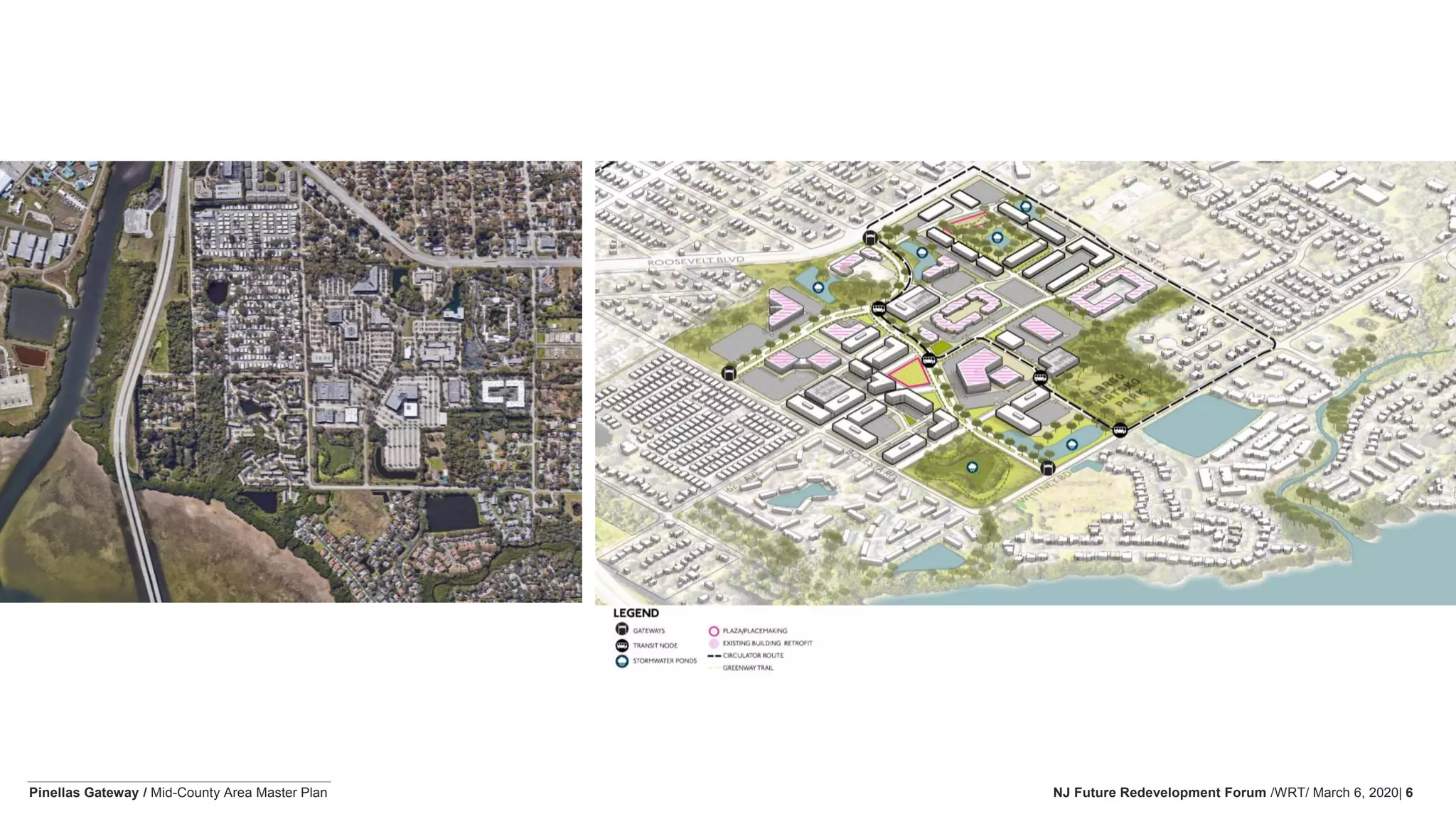 Pinellas Gateway / Mid-County Area Master Plan NJ Future Redevelopment Forum /WRT/ March 6, 2020| 6
 