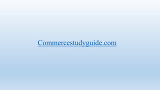 Commercestudyguide.com
 