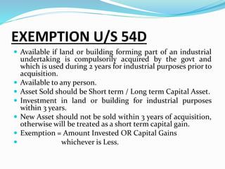 Capital gains ppt | PPT