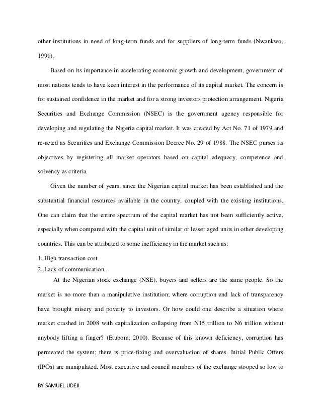 significance of capital market for economic development Capital market is the barometer of the economy by which you are able to study the economic conditions of the country and it enables the government to take suitable action 8 through the press and different media, the public are informed about the prices of different securities. significance of capital market for economic development Capital market is the barometer of the economy by which you are able to study the economic conditions of the country and it enables the government to take suitable action 8 through the press and different media, the public are informed about the prices of different securities.