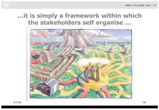...it is simply a framework within which the stakeholders self organise ... 06/06/09 