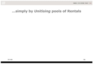 ...simply by  Unitising  pools of Rentals 06/06/09 