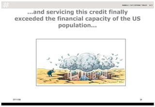 … and servicing this credit finally exceeded the financial capacity of the US population... 06/06/09 