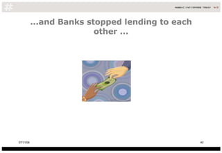 ...and Banks stopped lending to each other ... 06/06/09 