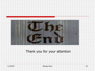 Thank you for your attention 