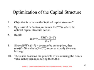 Capital Structure | PPT