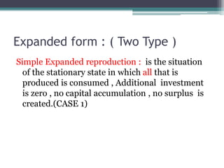 Expanded Reproduction Marx CAPITAL ACCUMULATION pppppppppppppp.pptx