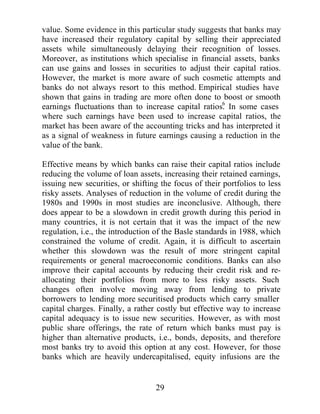 6LPLODUOFRQWUDFWLRQDUPRQHWDUSROLFILVFDOWLJKWHQLQJRUHYHQD
JHQHUDO LQFUHDVH LQ LQWHUQDWLRQDO LQWHUHVW UDWHV FDQ UDLVH VKRUWWHUP
LQWHUHVW UDWHV 0RVW EDQNLQJ FULVHV LQ WKH 86 ZHUH SUHFHGHG E DQ
LQFUHDVH LQVKRUW WHUP LQWHUHVW UDWHV 0LVKNLQ  