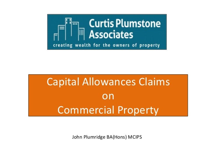 Capital Allowances Claims Ppa