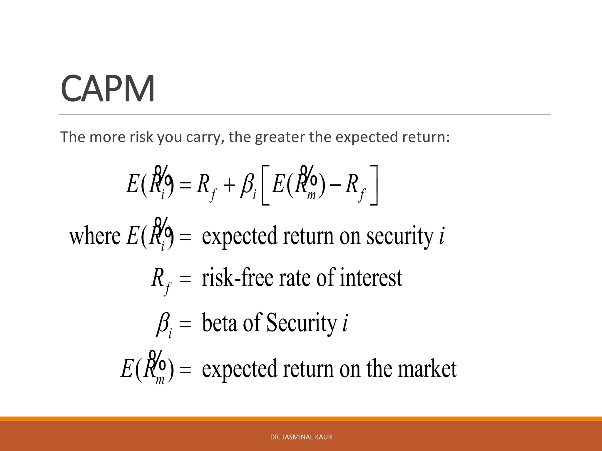 Capital Asset Pricing Model.pdf capital asset | PDF