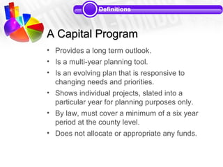 Learn About the Morris County NJ Capital Budget