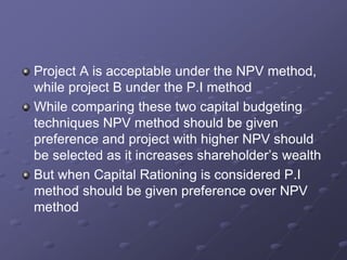 Npv Preferred Method Capital Budgeting.ppt