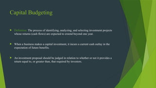 Capital Budgeting financial management.pptx