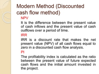 Npv Preferred Method Capital Budgeting-S.pptx