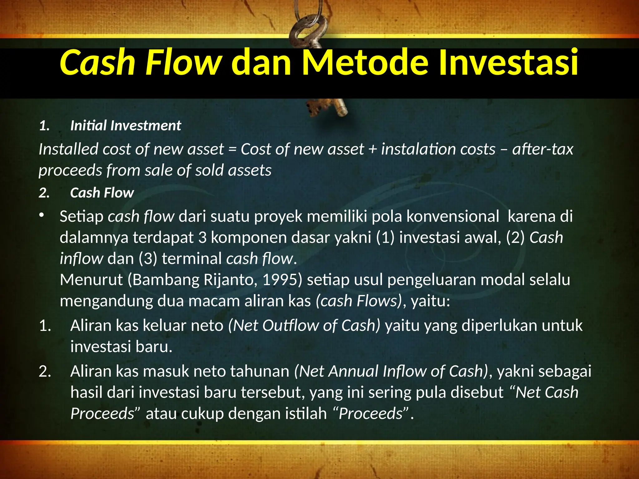Capital Budgeting Baru Financial Management Pptx