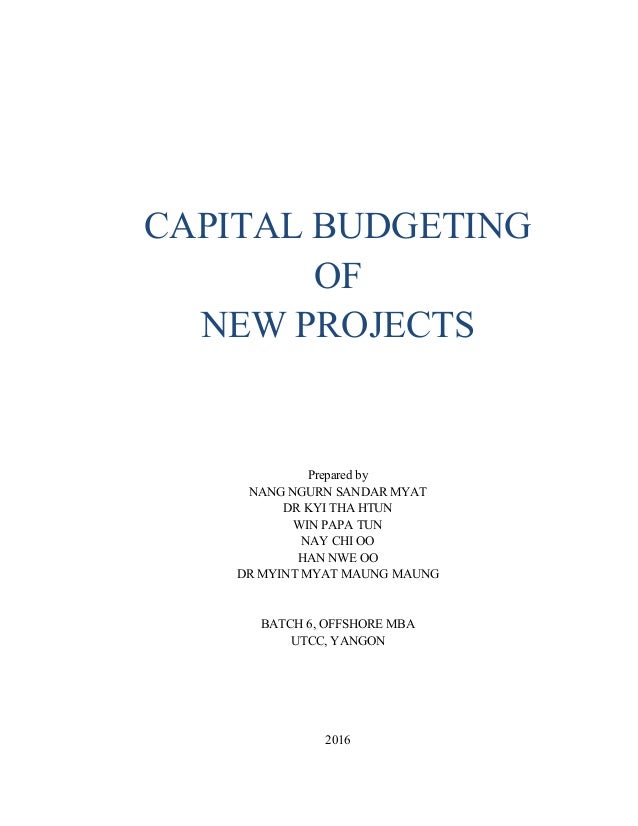 Capital budgeting more important - Free Accounting Essay - Essay UK