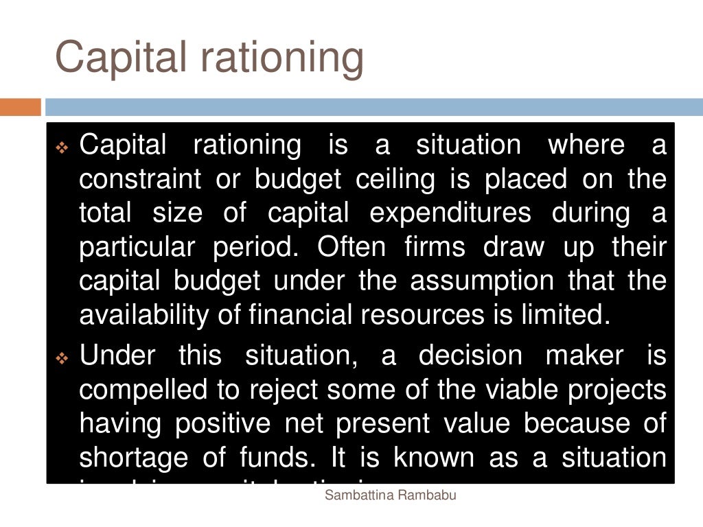 Capital Budgeting Practice