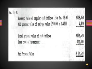 Capital Budgeting Problems Solutions Pptx