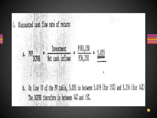 Capital budgeting problems   solutions roque mas