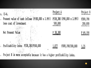Capital budgeting problems   solutions roque mas
