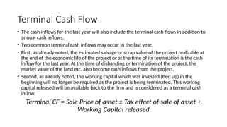 Capital Budgeting Techniques financial management | PPTX