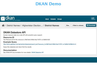 DKAN Demo
 