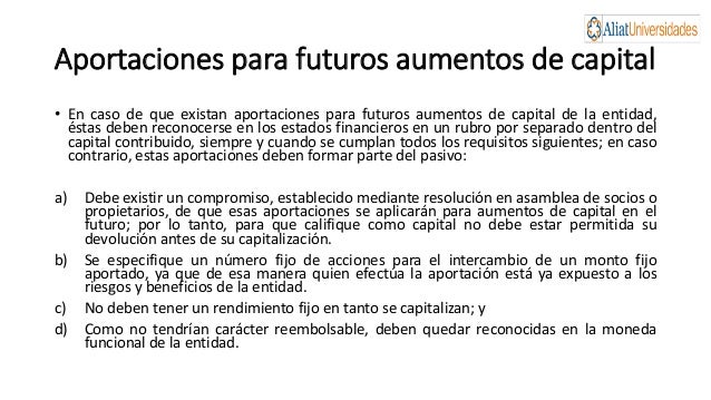 Capital contable nif c 11