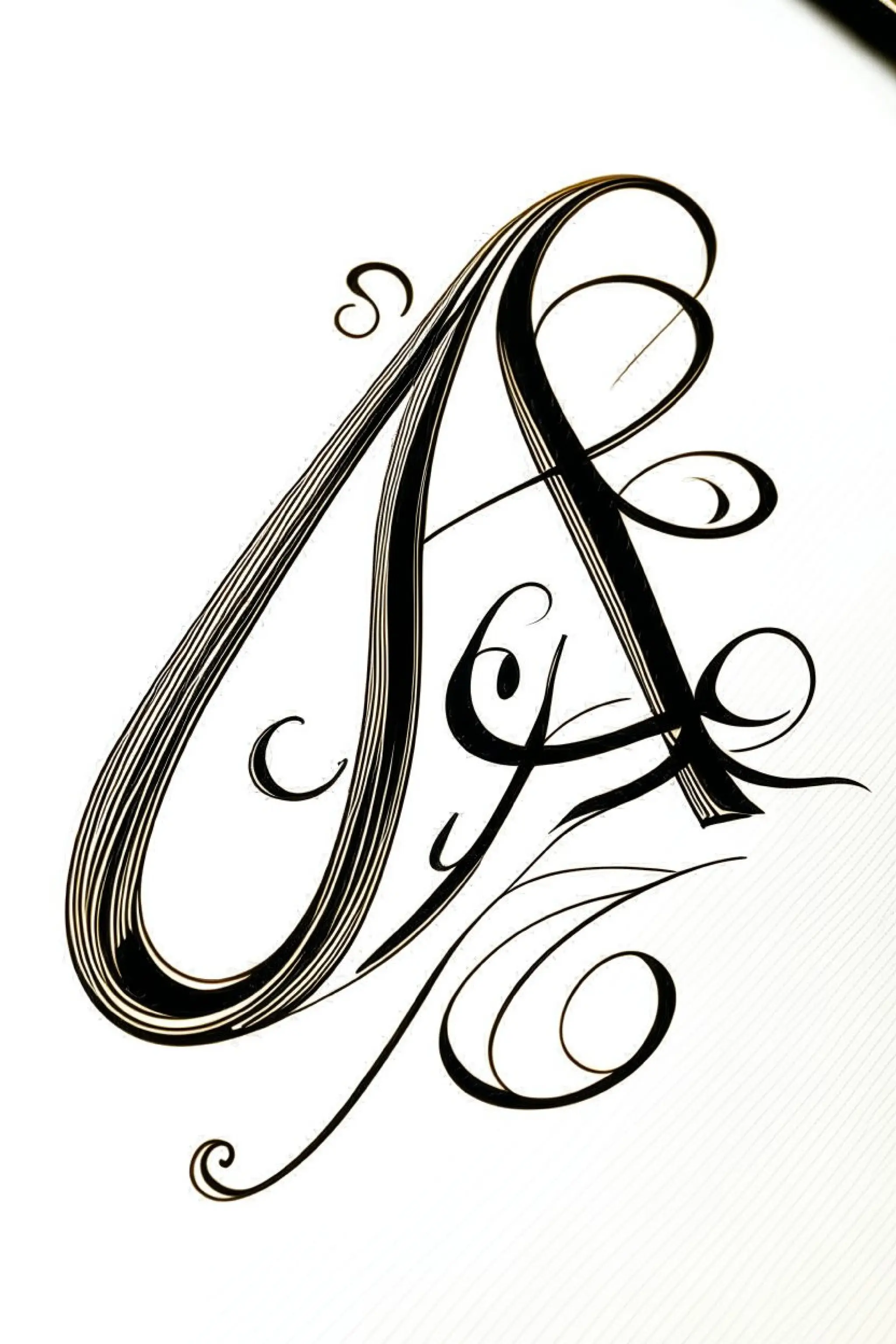 Capital Cursive A | Is there a capital cursive A?