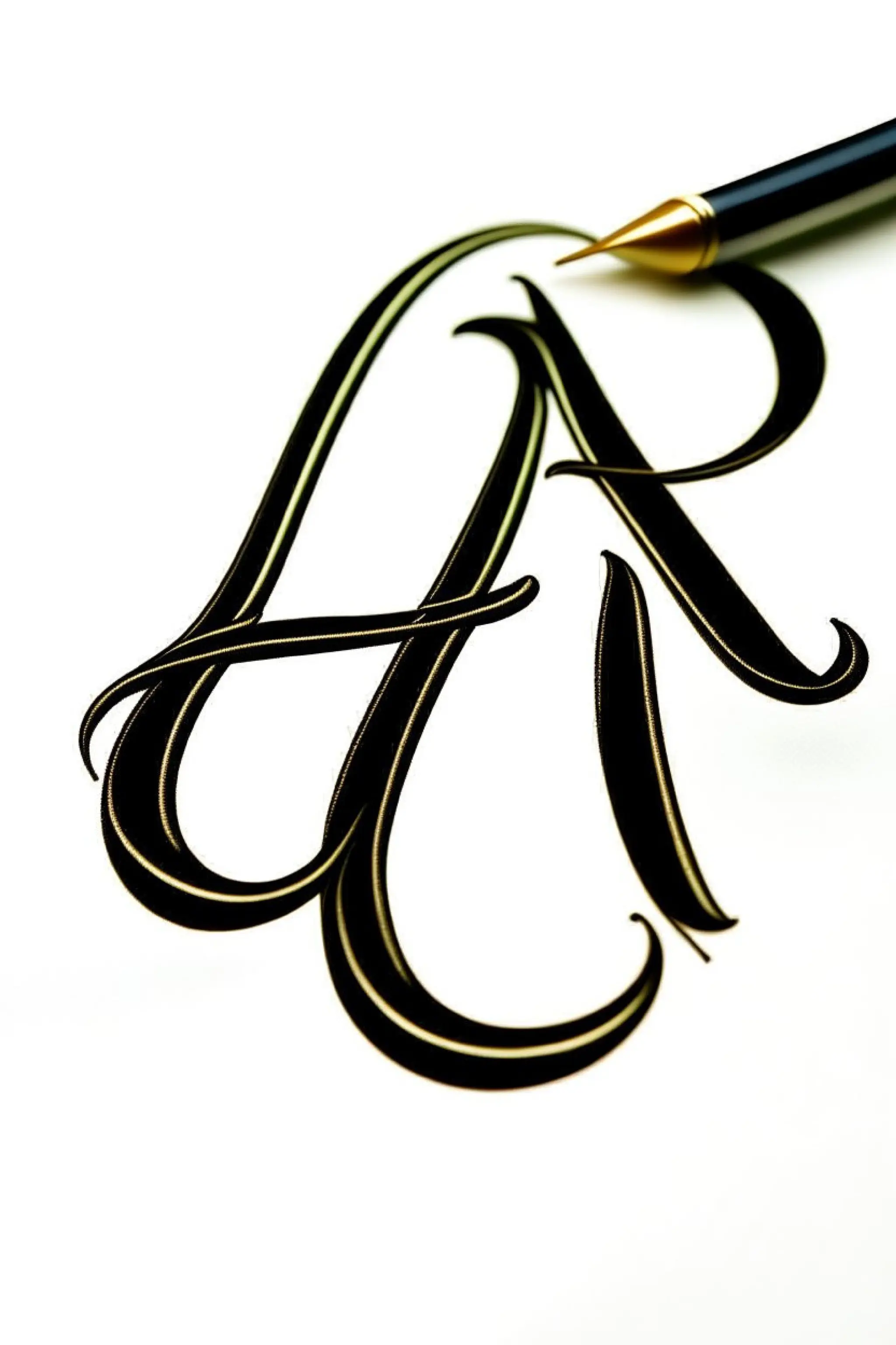 Capital Cursive A | Is there a capital cursive A?